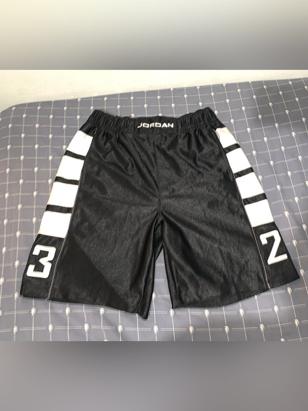 Jordan Brooklyn Cat Scratch Men's Shorts Black HV0560-011 Size: Small